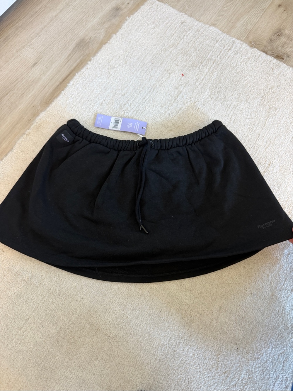 Florence by Mills Black Mini Skort with Built-In Shorts